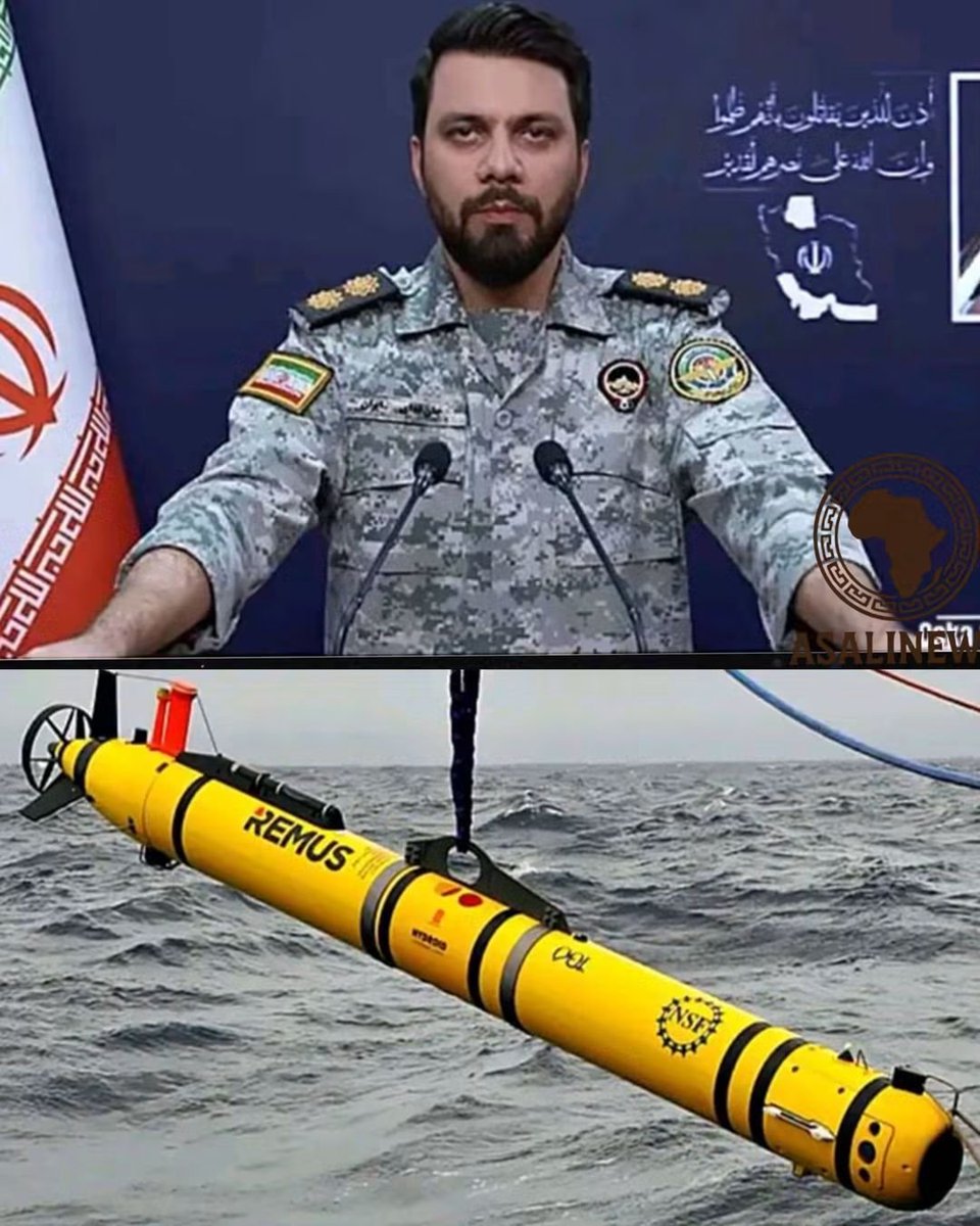 beyondB_DAG's tweet photo. IRAN  ANNOUNCED THE CAPTURED OF  A SECOND US UNDERWATER DRONE🚨🚨🚨 

Iran's IRGC Navy has announced the  captured a US REMUS 600 autonomous underwater vehicle in the Strait of Hormuz.

The drone was conducting surveillance in the strategic waterway. The operation involved intelligence and electronic warfare capabilities.

The REMUS 600 is now in Iranian hands. Specialists are working to recover the data stored inside.

This is the second US underwater drone Iran has captured this month. On September 8, Iran seized an Anduril Dive-LD.

The REMUS 600 is an advanced system. It maps the seabed. It detects mines. It conducts reconnaissance. It is one of America's most capable underwater platforms.

Iran is not just shooting down drones. It is capturing them. It is recovering their data. It is learning their secrets.

The US spends millions on these vehicles. Iran is collecting them like trophies.

Two drones in one month. Both American. Both advanced. Both now in Iranian hands.

What happens when the most advanced underwater technology in the world keeps ending up in your enemy's workshop.