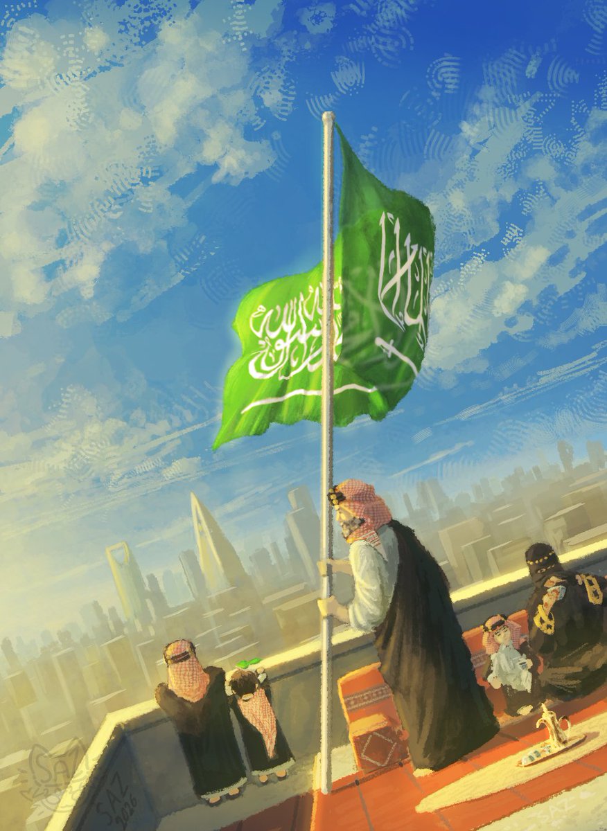 sazartist's tweet photo. رسمة لوطني 🇸🇦 https://t.co/hXzAbpm7uz