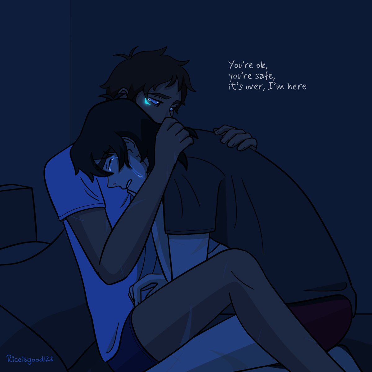 riceisafterdark's tweet photo. Anyone up for some post-war angst on this fine Sunday evening?

#klance #Voltron #vld #lancemcclain #keithkogane https://t.co/osA5GndGyp