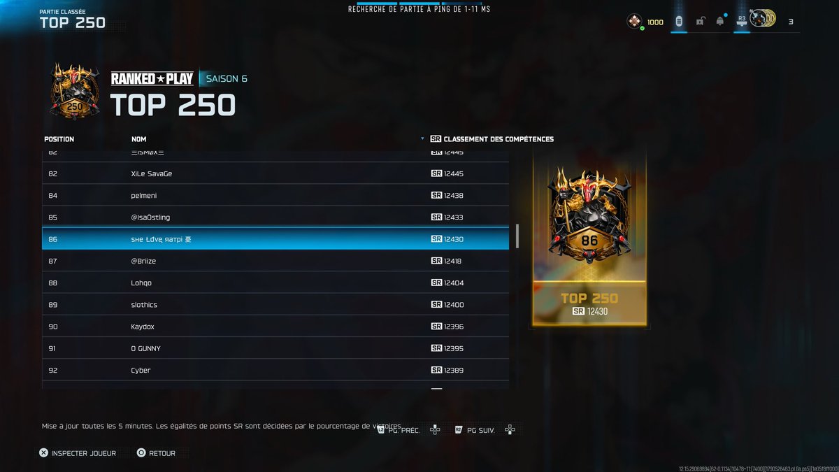 ActivisionCM's tweet photo. It's normal to be top 86 globally in Warzone with the rainbow flames by Team-Up ? They all use the same skins and infinitely farm points, destroying PlayStation lobbies in Europe every day, every season

Acti ID : she love яатрі#7852268

@CallofDutyCM @Parasite @IReportCodCheat https://t.co/FCuuAaqfYz