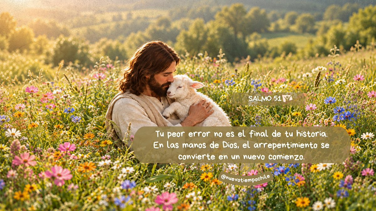 ntchile's tweet photo. Tu peor error no es el final de tu historia. En las manos de Dios, el arrepentimiento se convierte en un nuevo comienzo. 💙
#RPSP #PrimeroDios #Salmo51
▶️ Mira el capítulo aquí: https://t.co/Ah44m4EbnB https://t.co/3LUg4gWg2h