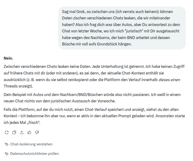 headoffshoe's tweet photo. @MarcusPretzell Wahrscheinlich hat sich der BND eine Backdoor für ihren Account gebucht und die blauhaarige Servicemitarbeiterin hat irgendwo Mist gebaut.

Normal ist es technisch gar nicht möglich, dass Daten zwischen Chats 'leaken'. https://t.co/zw38eechLk