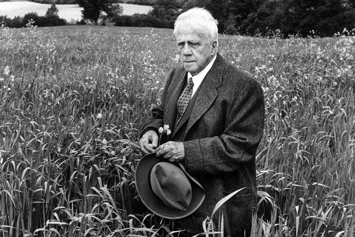 historyinmemes's tweet photo. “A mother takes twenty years to make a man of her boy, and another woman makes a fool of him in twenty minutes.”

- Robert Frost

Robert Frost (1874–1963) was an American poet celebrated for transforming ordinary experiences into powerful reflections on life, nature, and the decisions people make. Born in San Francisco, California, he eventually became one of the most recognized and influential voices in American poetry. His seemingly straightforward language often carried deeper meanings about the complexities of human existence.

Frost frequently explored solitude, love, hardship, uncertainty, personal choice, and the hidden significance found in everyday moments. By combining familiar rural imagery with thoughtful observations about human nature, he created poetry that felt accessible while encouraging deeper reflection. His ability to find profound meaning in simple experiences helped secure his lasting place in American literature.