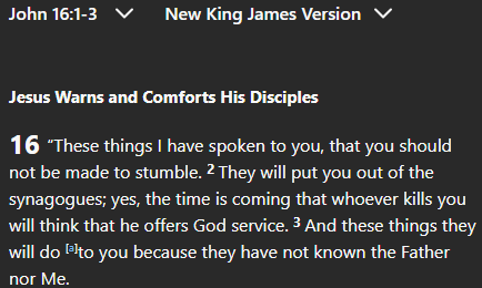 tsundereK_'s tweet photo. Found the verse they were talking about at 3:31.

The Bible contains so much important information, so it’s important to take the time to read it and also to choose a well-studied, knowledgeable pastor/preacher who can teach it faithfully. https://t.co/ukDUQGuWJ6