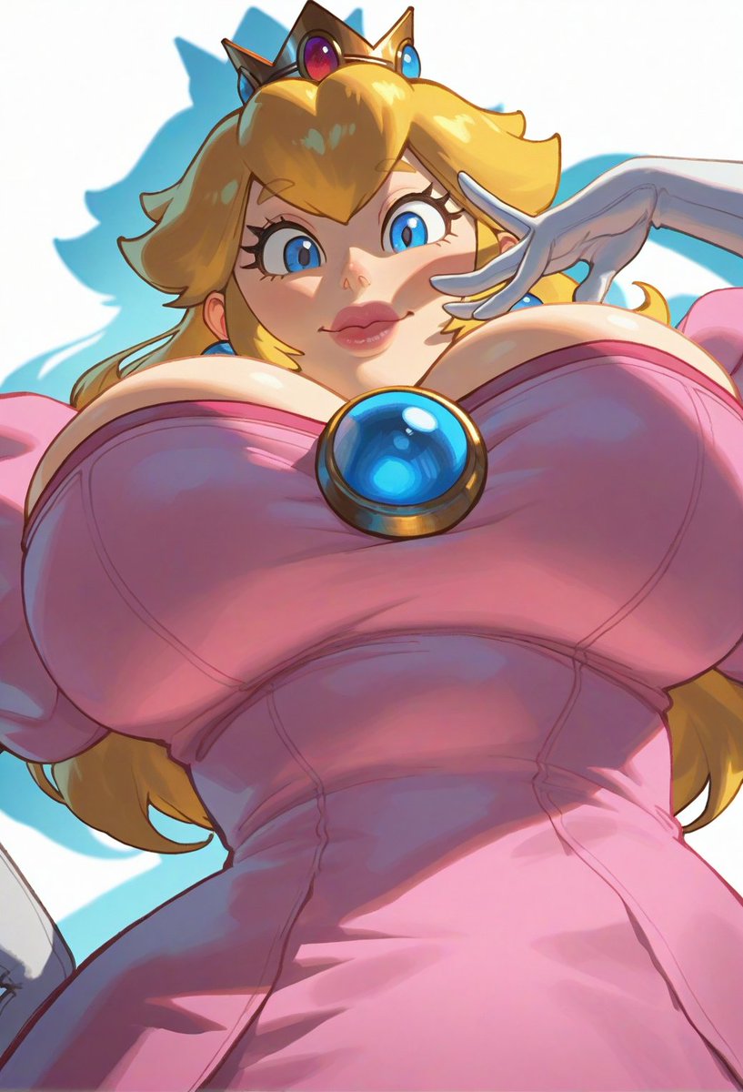 ArtEros02's tweet photo. Peach  #Mario https://t.co/sPNUESOh3q