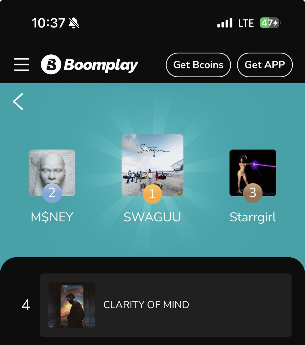 davd8866's tweet photo. 🚨 Seyi Vibez’s SWAGUU is currently #1 across all Nigeria’s major streaming platforms 🌍🔥

#1 — Spotify
#1 — Audiomack
#1 — Boomplay
#1 — YouTube Music
#1 — Apple Music 👑 https://t.co/b4kEGnbw2H