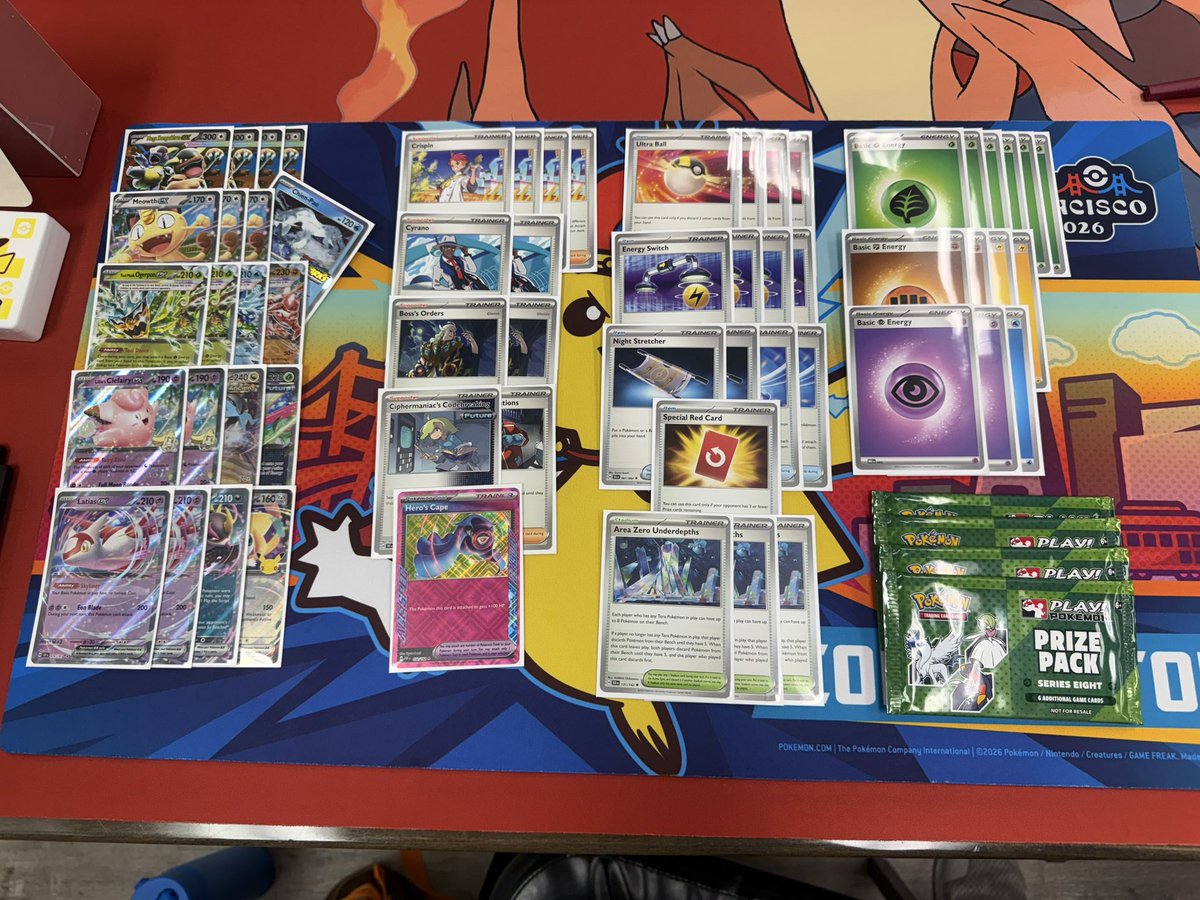 bam_gaming6's tweet photo. Top 4 with Slop
@DaHubsTCG ‘s goated 60
The Okidogi too strong 
+32cp
+$100
@REFINE_TCG WIN!!!
@VOIDSUPPLYTCG https://t.co/a6eHcaOnue