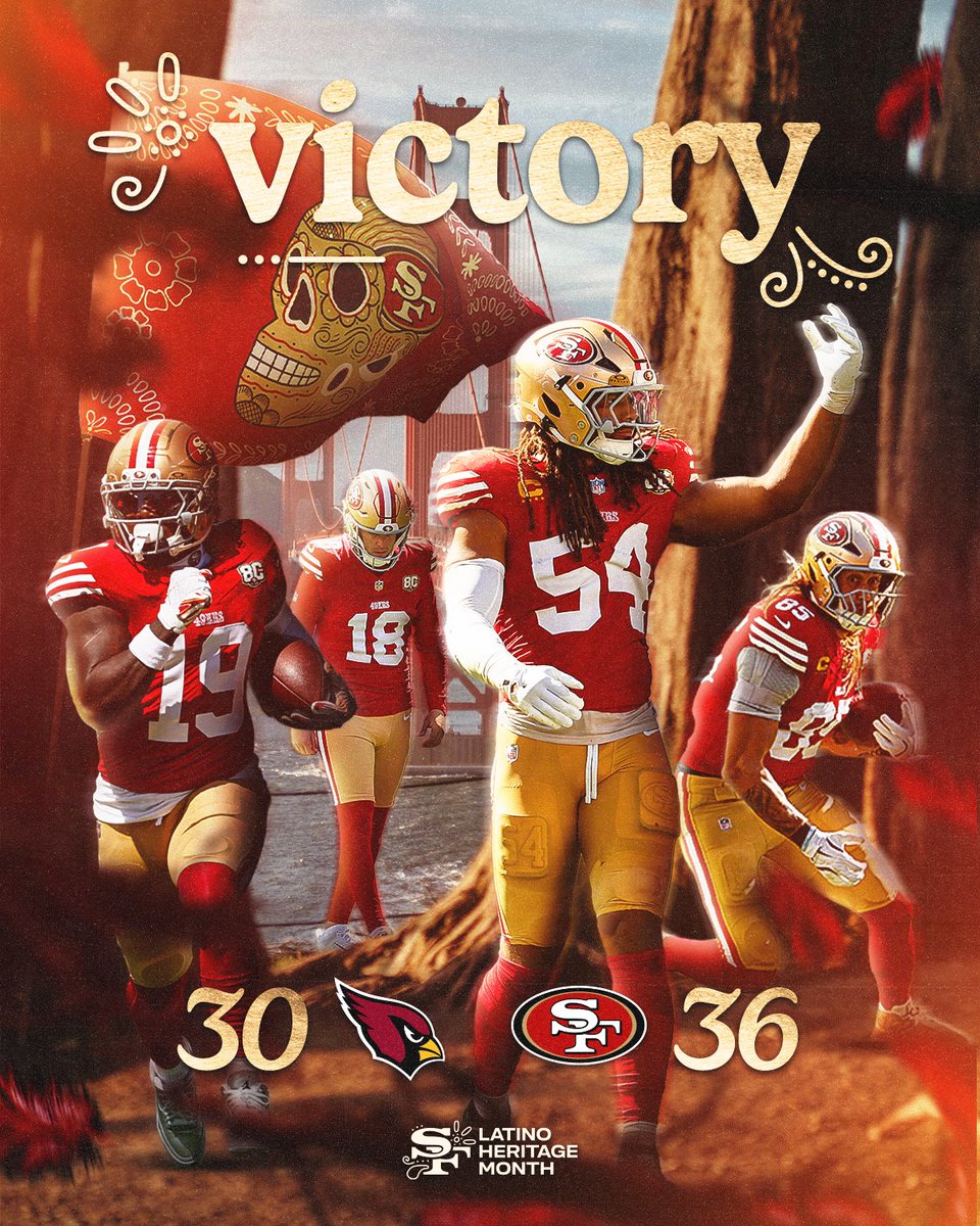 49ers's tweet photo. West Coast dub https://t.co/yyk2gWRODN