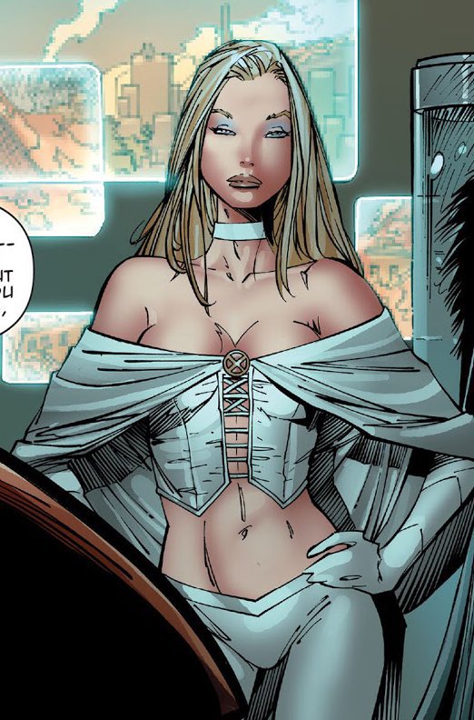dailyfrostt's tweet photo. emma frost in dark avengers/uncanny x-men: utopia https://t.co/CMHZ0zQxcQ