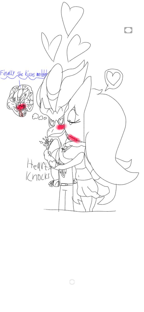 DarjaMolinaro's tweet photo. #pokemon #meowscarada #Matildathemeowscarada #quaquaval #Antoniothequaquaval #doodle #hearts #kisses #love #nosebleeding #smiles #smooching #blushing #mind #happiness #ringdiamond #cute #kawaii #myartwork Today I made this doodle with these two lovely lovers there!X3 ^v^ Enjoy!❤️ https://t.co/cvZA4xYs1o