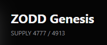 zodd_zcash's tweet photo. Last 136 #NFTs

Dont miss the GENESIS Don't miss our platform's Genesis collection!

The first NFTs with utility on #Zcash!

https://t.co/sDnNJ0gzJe

$ZEC https://t.co/yqKlmJ3HFW