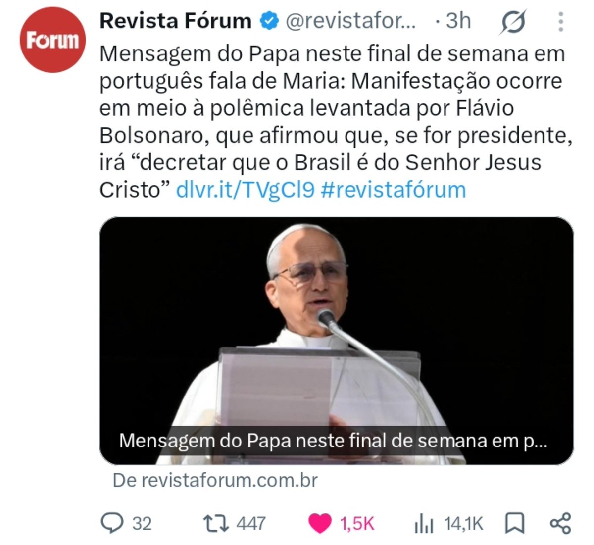 _aannak_'s tweet photo. @CarlosPortoRJ Se eu fosse o Lula, apareceria com o escapulário de Nossa Senhora Aparecida. Porque sério.
Ele ACUSAR A CNBB, e hoje DE MANHÃ o PAPA alertar principalmente os Brasileiros, NÃO É coincidência. 
Defendam NOSSA SENHORA APARECIDA!! https://t.co/oCnEal9wWm