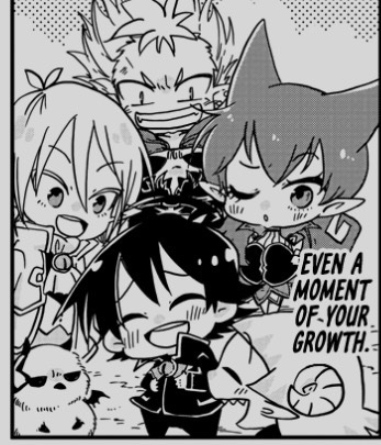 LoveQuinTet's tweet photo. actually reading the after school iruma-kun spin off and im crying i need to know who did the artstyle for this chapter LOOK AT THEM THEIR ALL CHIBIS BIG HEAD SMALL ARMS AWWWWW https://t.co/CSkE4shJ8Z