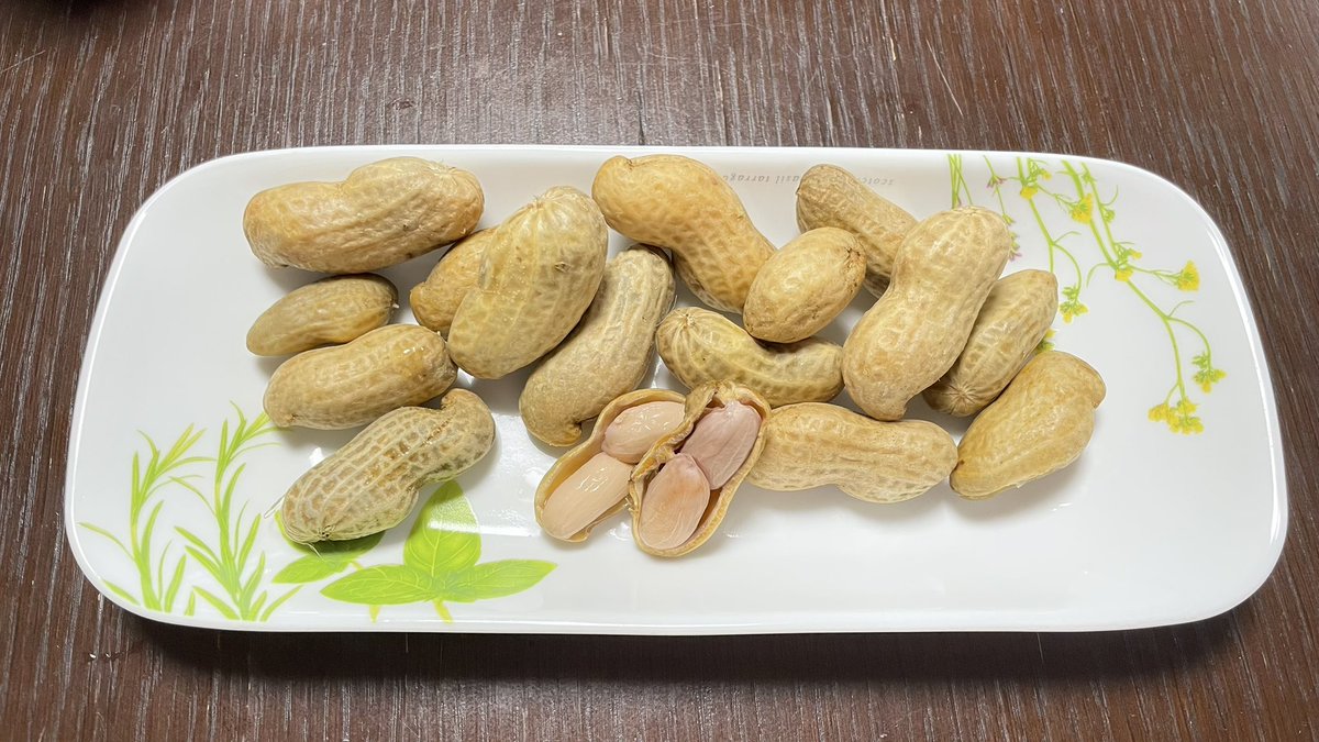 dolphin_mayumi's tweet photo. 茹で上がったよ〜🥜😋 https://t.co/1E9ODBNdqW