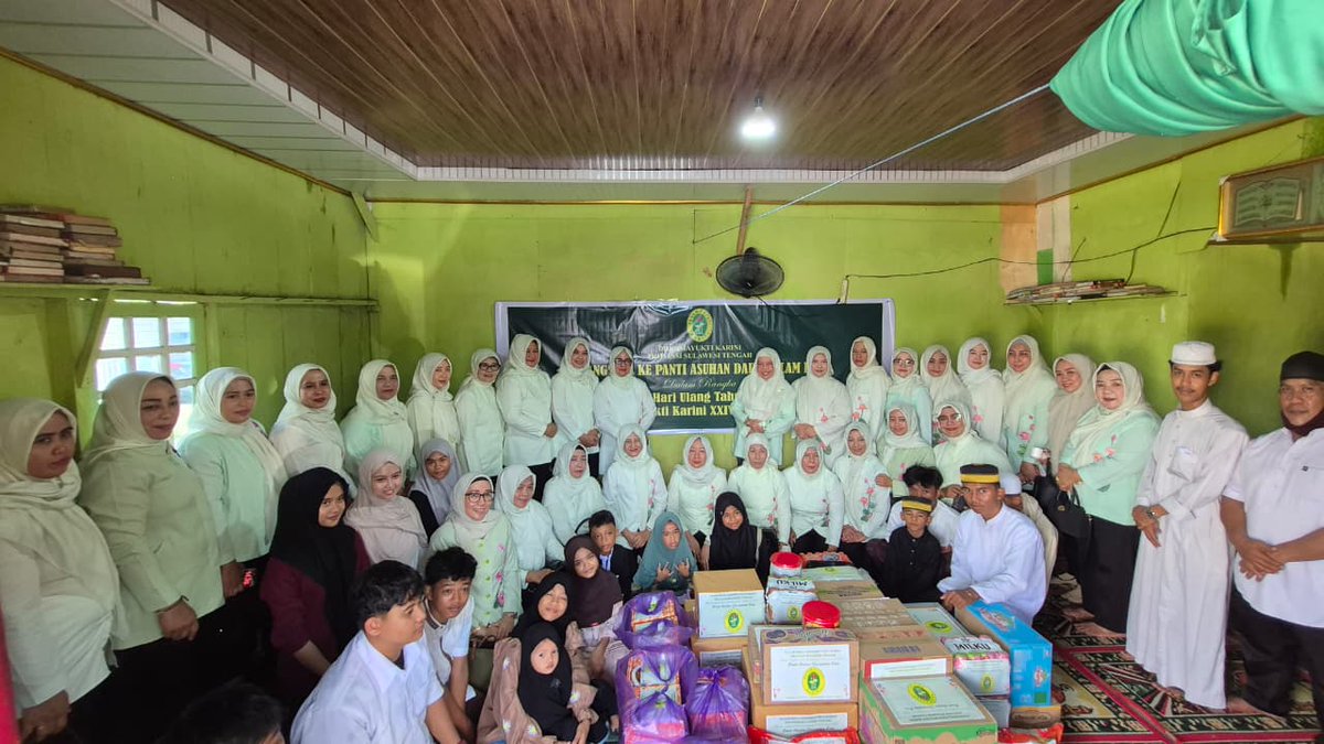 PTA_Palu's tweet photo. Tabe #SampesuvuPTA.Palu
Jumat, 25 September 2026

Dalam rangka memperingati HUT DYK XXIV Tahun 2026 “Dengan Persatuan Dharmayukti Karini Jaya”, DYK Cab. Sulawesi Tengah melaksanakan kegiatan Anjangsana Panti.

@Humas_MA
@MahkamahAgung
@DitjenBadilag
#ptapalunabelopura https://t.co/t39ikDKskY
