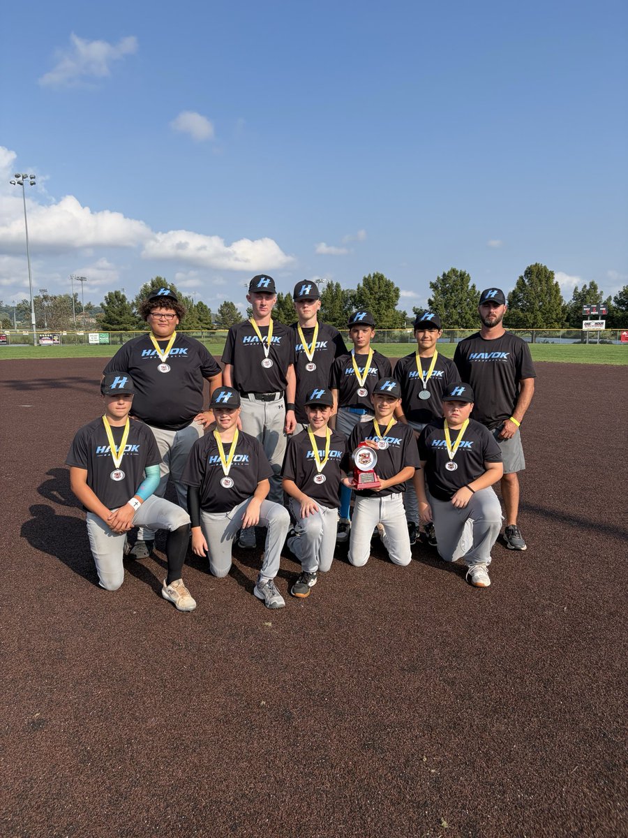 KCSPORTS's tweet photo. Congratulations to both of these teams on making it to the Championship game of our September Slugfest! #PlayUSSA 

13AA:
🥇- Tarahumaras KC
🥈- Havok

@USSSA_Midwest | @USSSA_KC | @USSSABSBL | https://t.co/z2Kt5ynosE