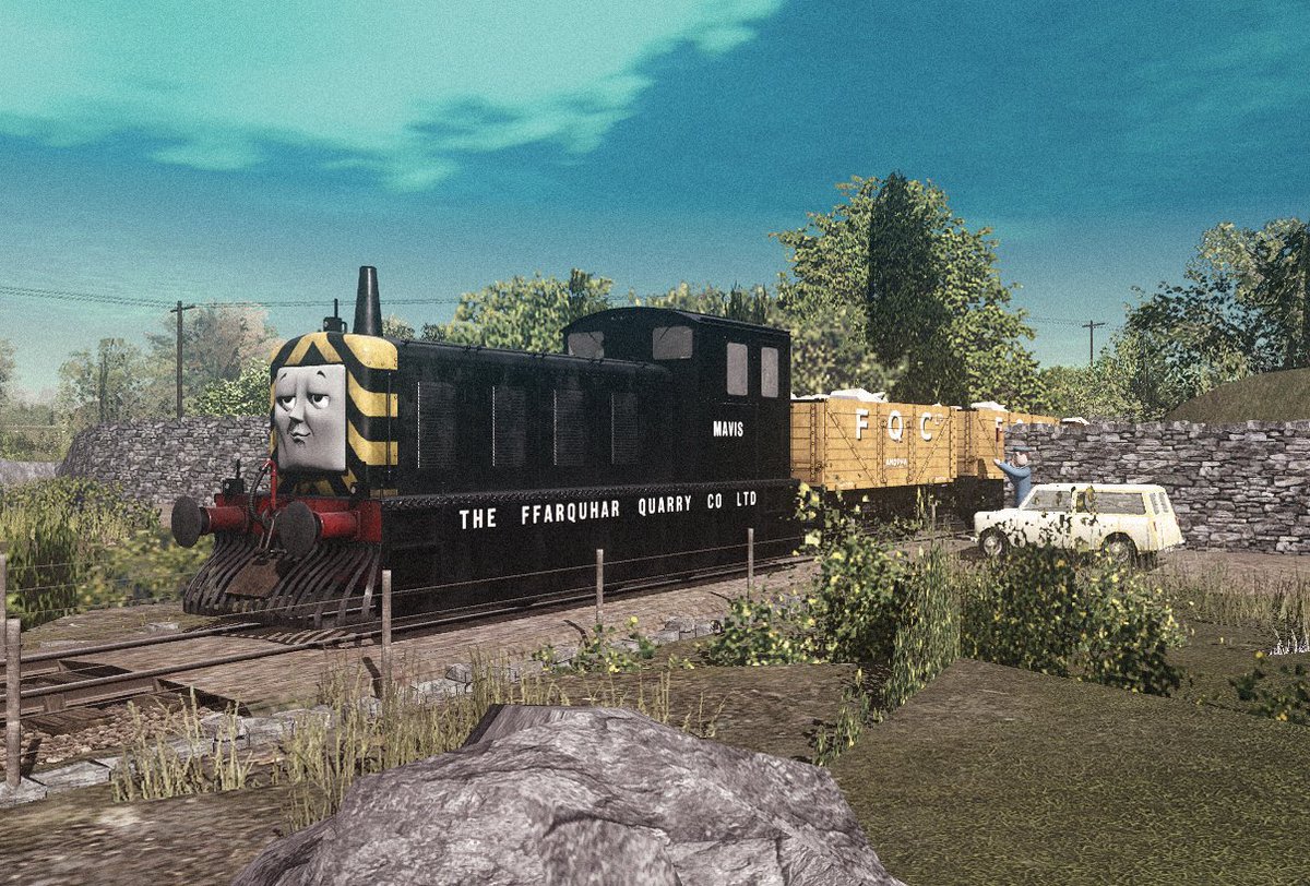 LemonyBluebells's tweet photo. the unthinkable happened last night (i booted up trainz and took pictures) https://t.co/rvjiGn43K8