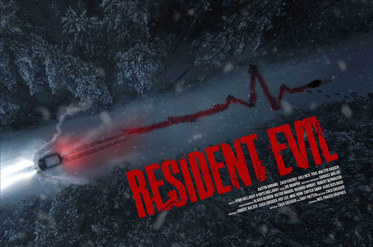 PosterEscape's tweet photo. Great poster for Resident Evil by @neilfraser78 

#ResidentEvil #PostersoftheWeek https://t.co/gc8CAgh77X