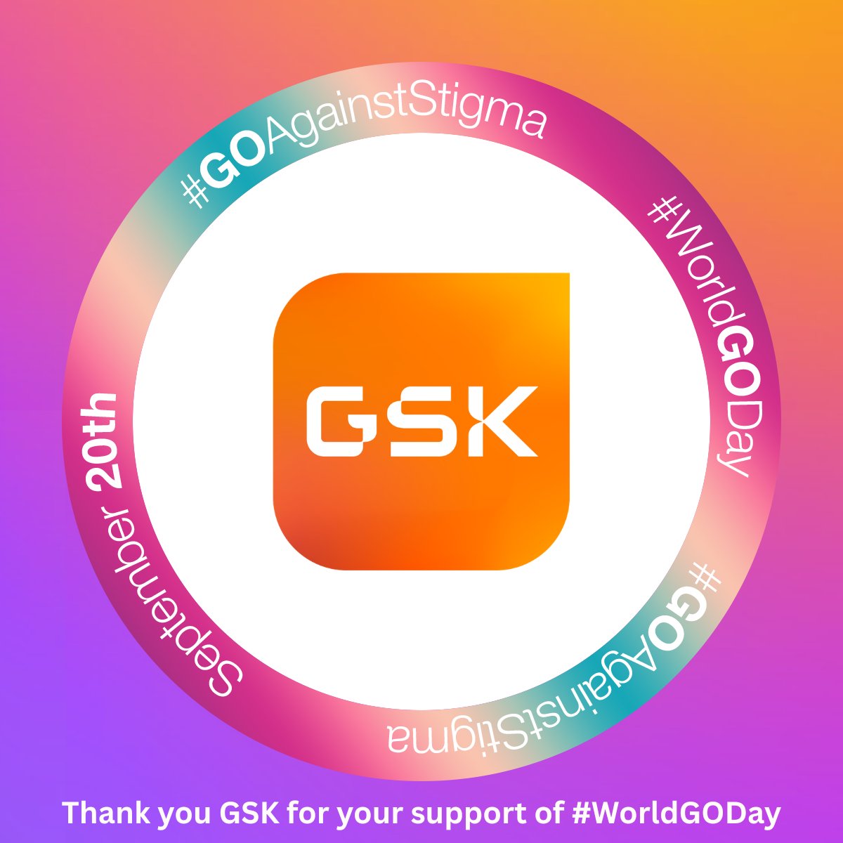 OvaCare's tweet photo. Thank you to @GSK for your support of #awareness campaign this month #worldgoday https://t.co/wMEi4rgENC