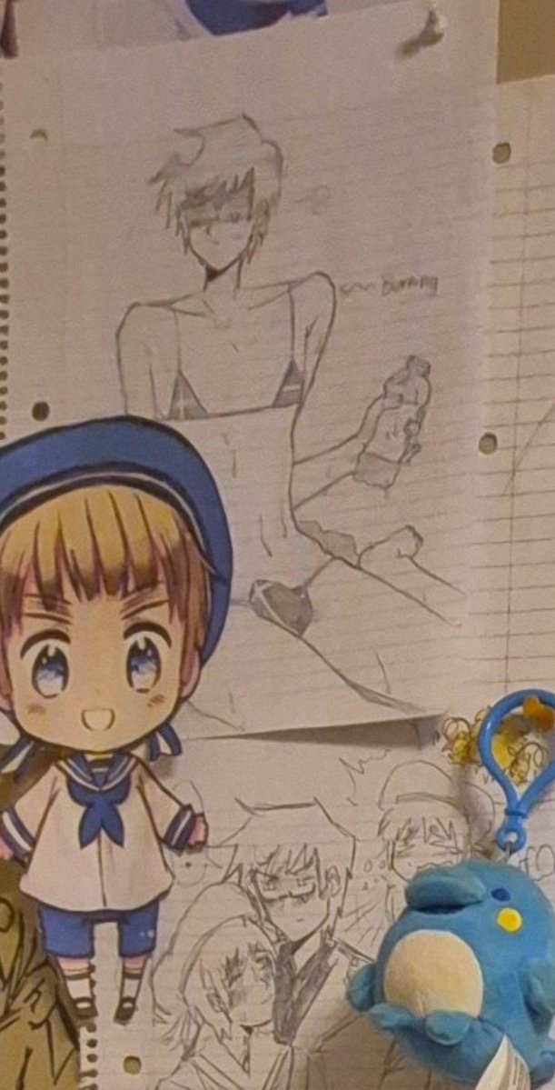 TimeChuy's tweet photo. @tyrestalia INSANE how this drawing is just taped in your wall. You have balls/ ovaries of steel my friend 😭✌️ https://t.co/30TW4EfTwg