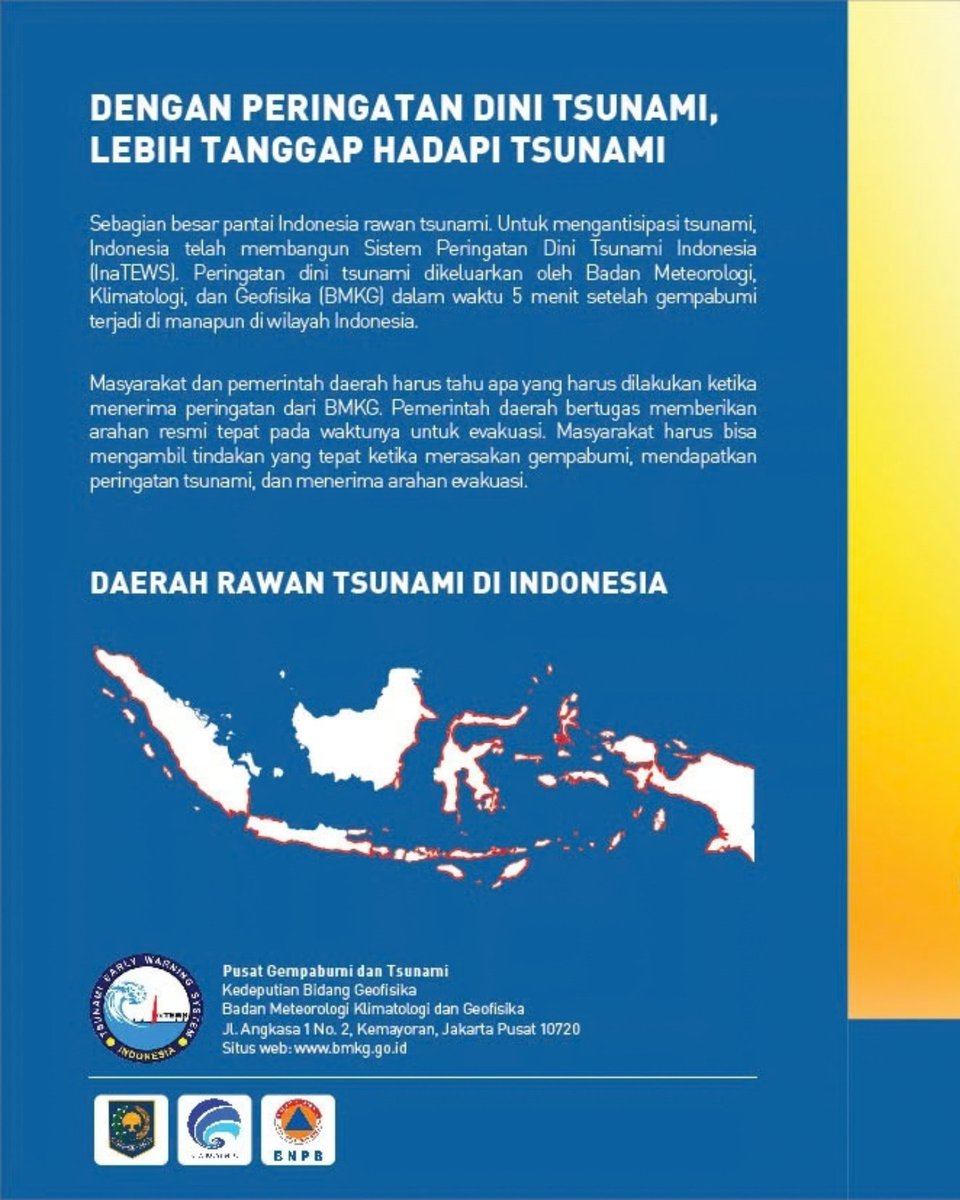stageof_gto's tweet photo. Brosur Tanggap Tsunami https://t.co/Kc1AXLxbN1