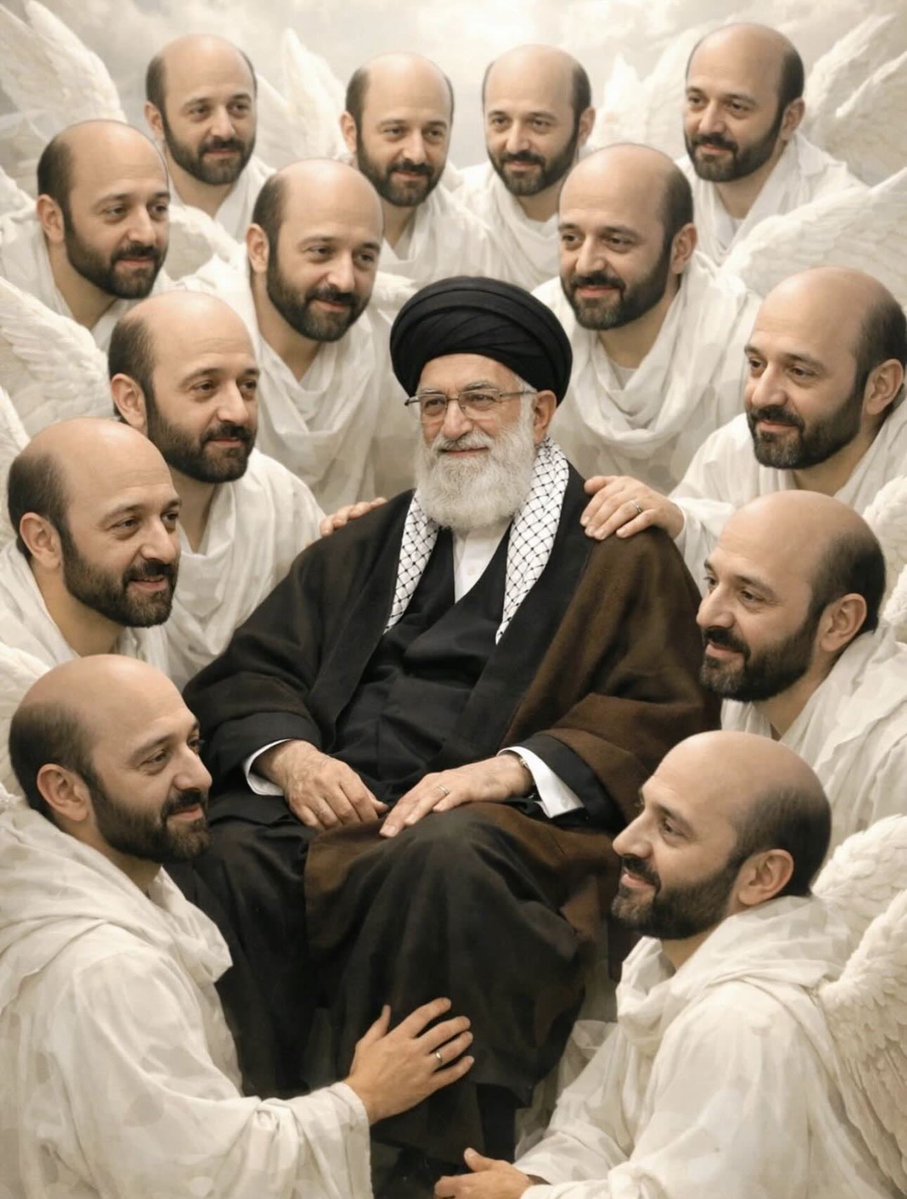 Amigo69's tweet photo. ۷۲ باکره ای بهشتی ! آقا خوشحال 
ما هم خوشحال 
#موشعلی https://t.co/sZxGMzaEAK
