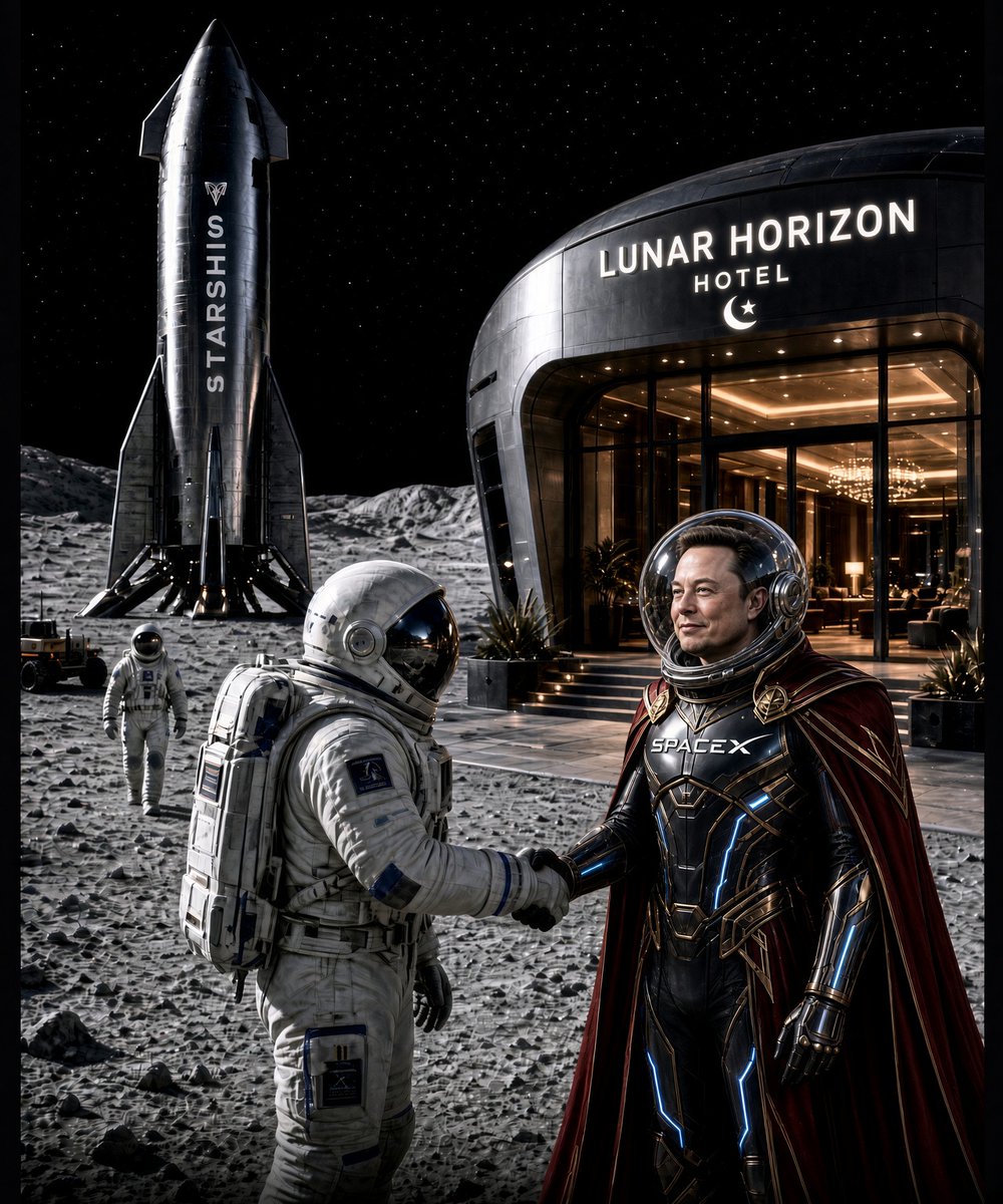 lifchrys's tweet photo. Ao nosso querido imperador, Mister Elon Musk,que todos seus sonhos se tornem realidade.
Thank You great SPACEXMAN Elon Musk!
God blessings your ways with love and victories.👍☝️🙏💖 https://t.co/oa6olXYhGz