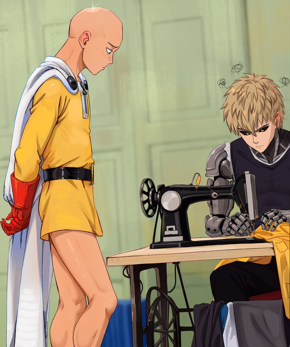 Pic_Chick_Pic's tweet photo. 🪡🧵🧶
#OnePunchMan #Saitama #Genos #OPM https://t.co/qS5Da7WBnJ