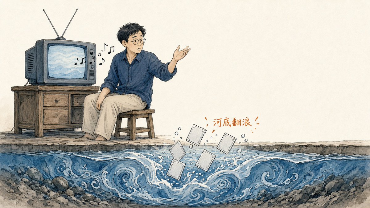 Markmnhe's tweet photo. 那天早上听到刘欢去世的消息，才六十三岁。

这个年纪，实在还不算老。

我小时候听他的歌，都是守着电视看电视剧的时候。《好汉歌》，《少年壮志不言愁》。一说起他的名字，先冒出来的就是这两首。

平时根本不会特意去想。日子一天天过，小时候的事慢慢就忘了。

可一听到消息，又全想起来了。

像河底翻浪。

回来路上刷短视频，又刷到雷佳唱的《人世间》。

一些快忘干净的事也跟着翻上来。有的已经说不出完整经过了，但那种感觉还在。

前些时候我写过：自己人生里的坐标，正在一个一个消失。

那天又是这种感觉。

年岁渐长，熟悉的人一个个离开。今天一个，明天一个。每听到一次，都会牵出一段自己的往事。

他们当然不认识我。

但他们的歌陪我过了一段日子。现在再听，才发现那段日子已经过去这么久了。

然后就会想：人到底怎么过好这一生？

前两天我在朋友群里也聊过这个。

同样是刷短视频，看到有些家庭孩子生了病。父母一边打工一边挣钱给孩子治病，本来挣得就不多，还要应付医院的开销。

有些人过日子，真的很难。

隔着屏幕，能知道的有限。可我还是会想：如果我更有能力一点，是不是就能帮到他们？

我跟朋友说，虽然年纪有点大了，还是想立一个更大的志愿，做点更有意义的事。

眼下先努力赚钱，让家人过得好一点。

以后有了余力，想把更多时间和精力放到公益上，帮一些需要帮助的人。

具体计划，还没有。

怎么做，能做到什么程度，我也没想清楚。只是每次看到这些家庭，这个念头就会冒出来，过后也一直记着。

那天听到刘欢的消息，又想起前两天说的这些话。

时间真快。那个守着电视听歌的小孩，一转眼也到了会感叹年岁的年纪。

往后的日子，家人要照顾，钱还得努力挣。希望自己以后真有能力，在别人难的时候，帮上一点忙。

先把这个愿望记下来。