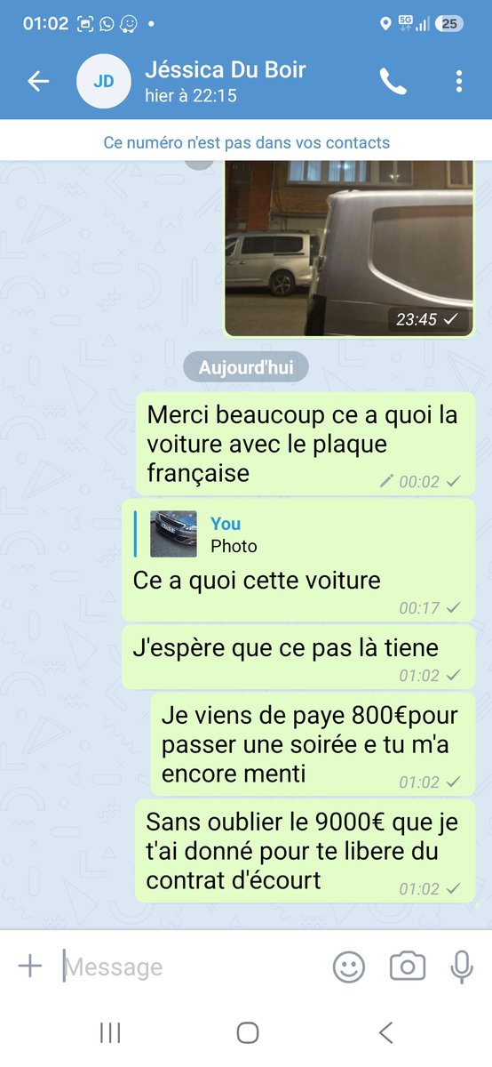 ParideParideo5's tweet photo. @LaurenAlexis_x Merci beaucoup doriane pour  le 1000€ de la réservation de ta copine Jessica sais oublié le 10000€ pour là sortir de mieux escorte https://t.co/4UNgqBnmQN