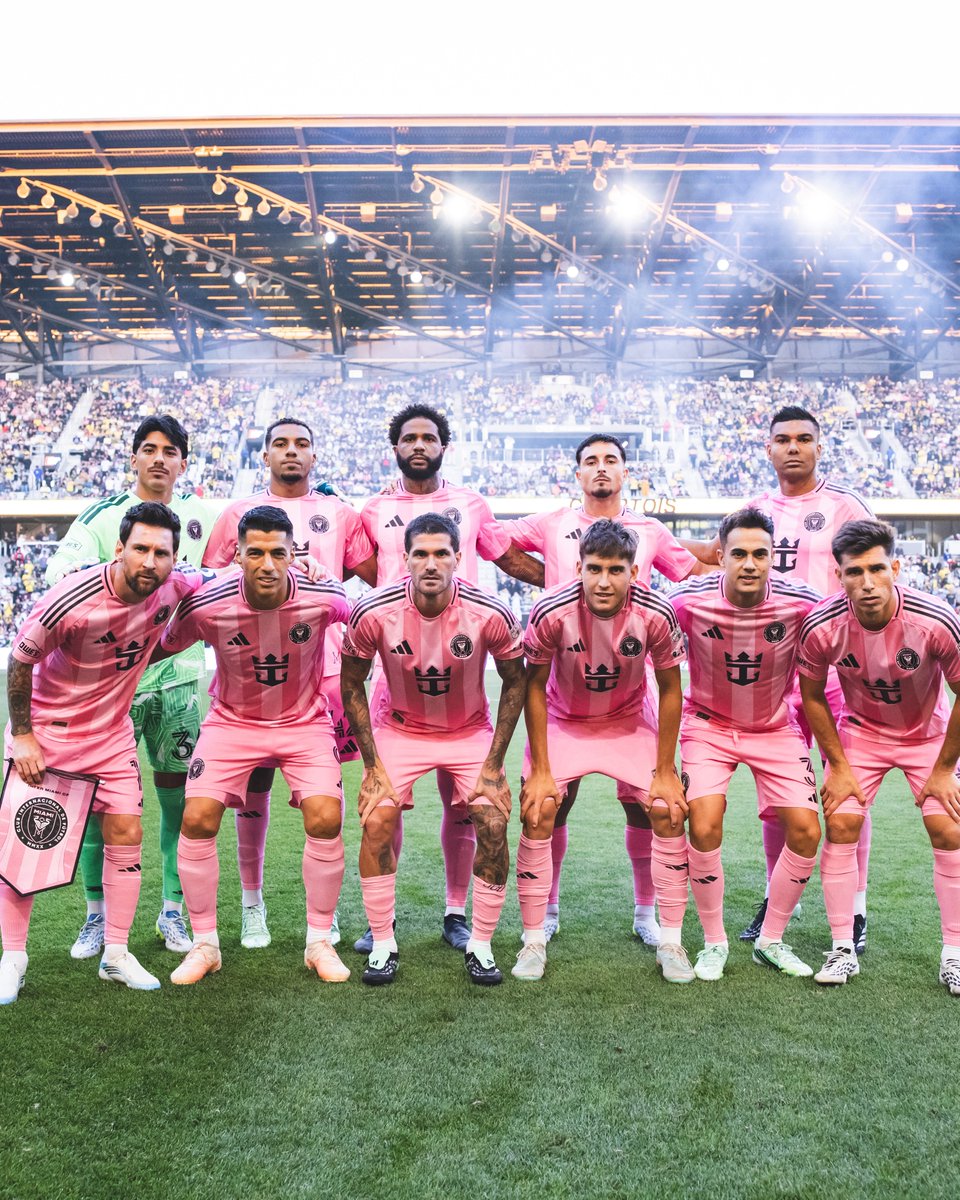 InterMiamiCF's tweet photo. The XI, up close 📸 https://t.co/nRd1gNPhnI