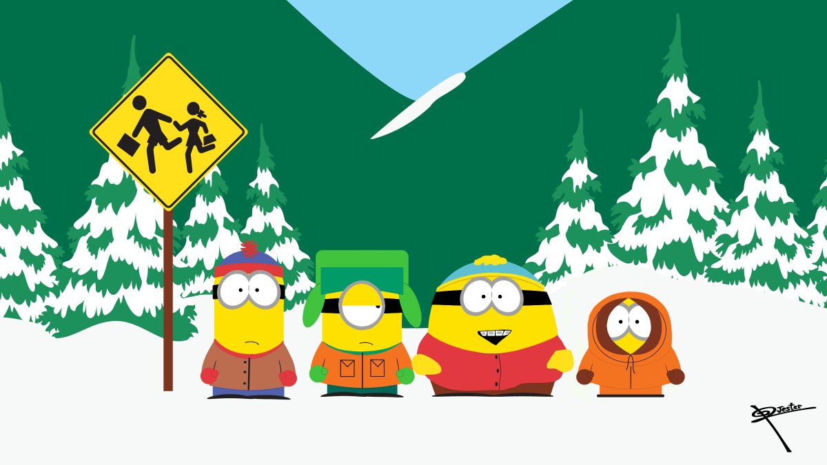 R_Jester_15135's tweet photo. Yesterday I had a vision 👀👀
#Minions #DespicableMe #SouthPark #fanart https://t.co/XvBTfw71wl