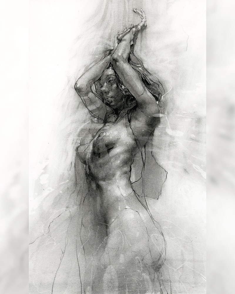 mrsedithkub4ss's tweet photo. Femina 13
Charcoal on paper, dated December 2025, with dimensions of 21.5 x 36 cm or 8.5 x 14 inches. https://t.co/cPLmzcWoTd