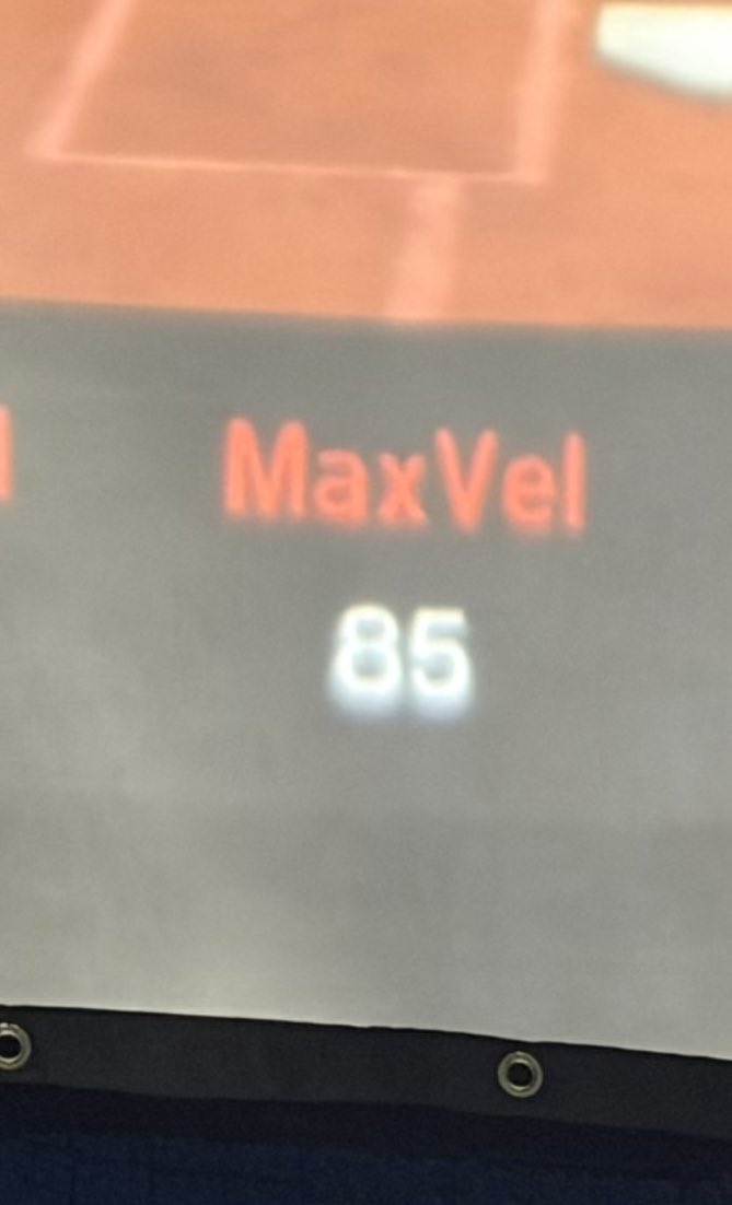 ZoeBerry2031's tweet photo. Starting my birthday week off with a new bat and a New exit velo PR off the hit trax. 

85mph!! 💪🏽

I hit it multiple times. Apparently I beat the record at better baseball in Marietta for girls exit velo and the workers were trying to beat me😂 fun day with my mom. So thankful for her always making sure I have the best equipment and working hard to provide for me and my sisters. Looking forward to hitting the field soon and using my new bat with my @AGTReece14U team! @CHSTrojanSB @AGTamborra #classof2031 #pitcherswhohit #marucci @Maruccifp @UGACoachTony @UGASoftball @MikeDavo17 @CoachMalveaux @RazorbackSB @AlabamaSB @UACoachMurphy @OU_Softball