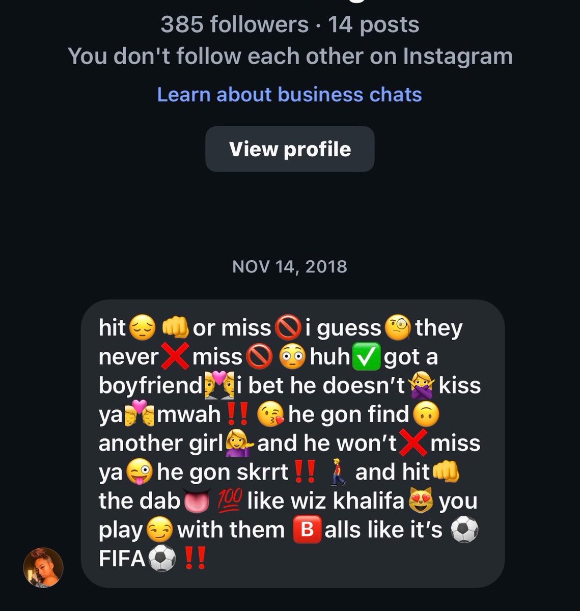 askedaddle's tweet photo. just came across this message request from 2018 i somehow missed #TimeCapsule https://t.co/mHMi5Kwewb