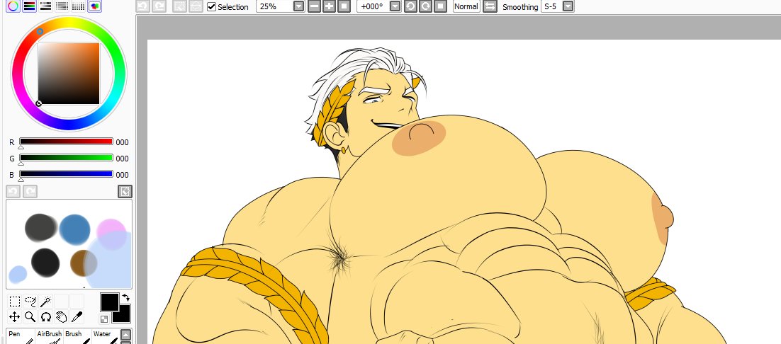 mega_arts's tweet photo. (WIP) Wonder what Atlas is doing? https://t.co/Op2XGI50HA