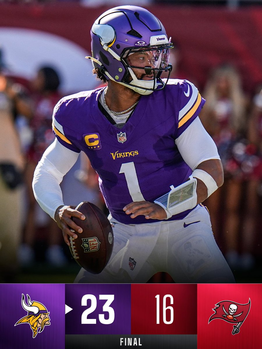 FINAL: @​Vikings get the Week 3 dub 👏 
 [📷](https://pbs.twimg.com/media/HTQqBHPakAA3RBr.jpg) https://pbs.twimg.com/media/HTQqBHPakAA3RBr.jpg https://pbs.twimg