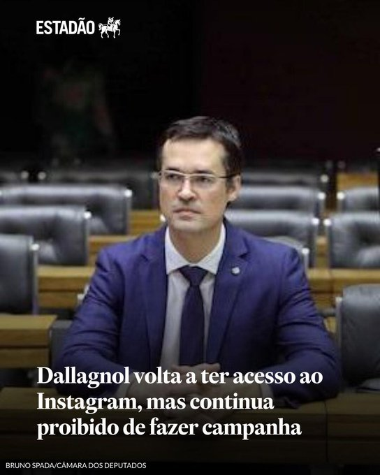 nelsonpaffi's tweet photo. É uma perseguição sem fim.
Eleito senador, Deltan é voto certo para o impeachment de vários ministros intocáveis... https://t.co/grIweQpq8d