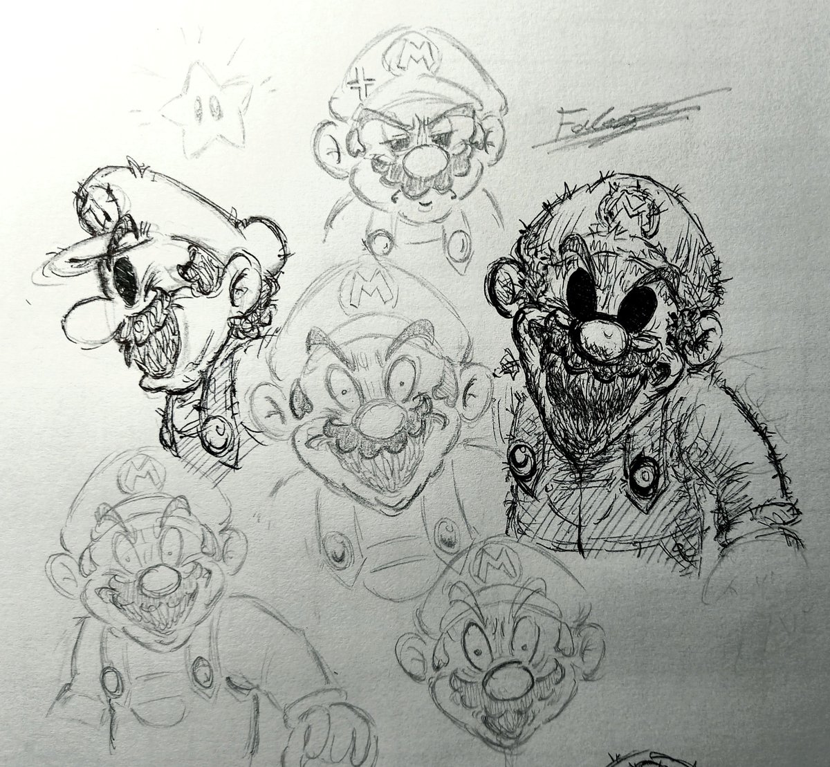 Fabrizzsg313's tweet photo. Sketches https://t.co/oWP1h0dB9J