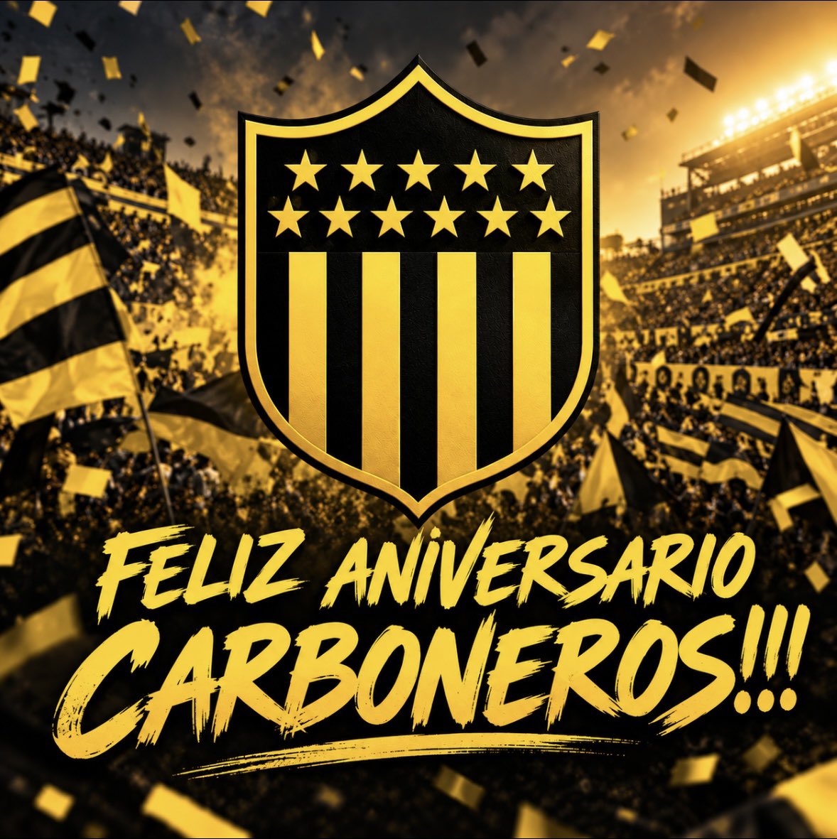 banewur's tweet photo. Felicidades a todos los carboneros, manyas, aurinegros, que comienzan a celebrar un nuevo aniversario.
Salud @OficialCAP, @BasketCAPuy y a quienes componen el día a día del club, uno de los movimientos sociales más grandes del país. https://t.co/xF7HuCSaOS