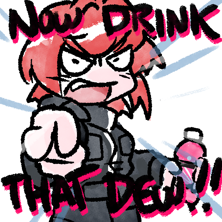 DigitalLandmine's tweet photo. Anyone try out the pink Baja Blast yet?
ART: @ALJONIKUYA https://t.co/XXhIIYNxEr