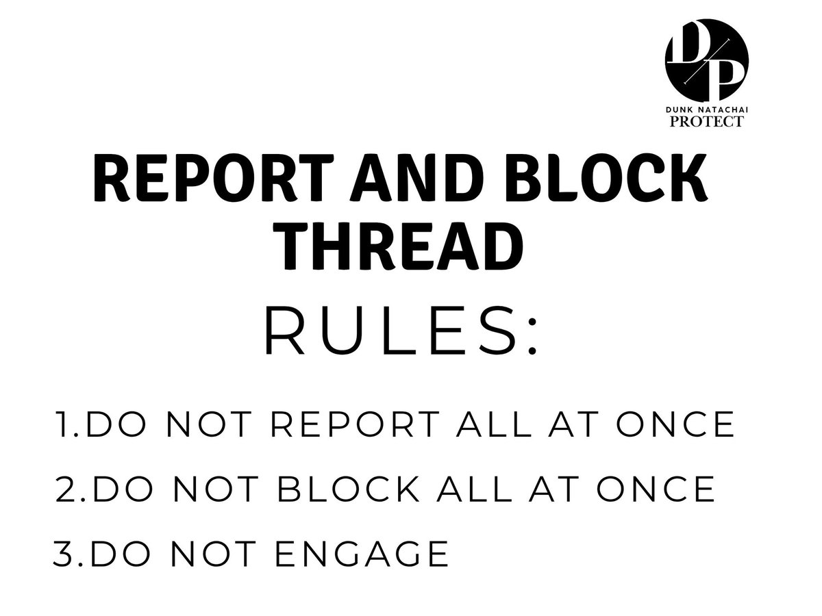 DunkProtect's tweet photo. Report and Block Thread:
Total: 42 Accounts
#PROTECTDUNK https://t.co/32rSEkScGc