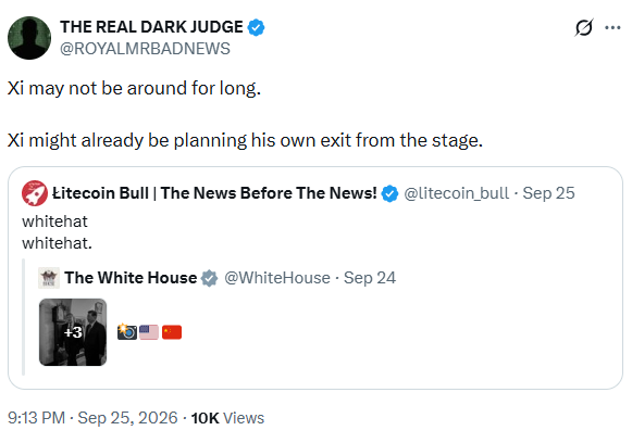 janeway888's tweet photo. Interesting Xi news👇 https://t.co/M33owAbrgk