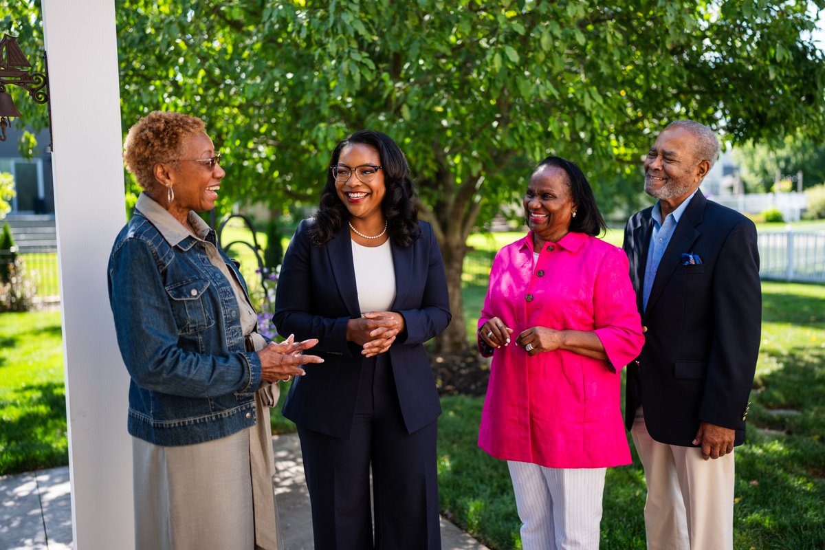 EmiliaSykesOH's tweet photo. Ohio’s seniors have worked hard and paid their fair share for years; they shouldn't have to worry about Republican cuts to Social Security and Medicare.

I’ll never stop fighting to protect your hard-earned benefits. https://t.co/k5zSA0XuCc