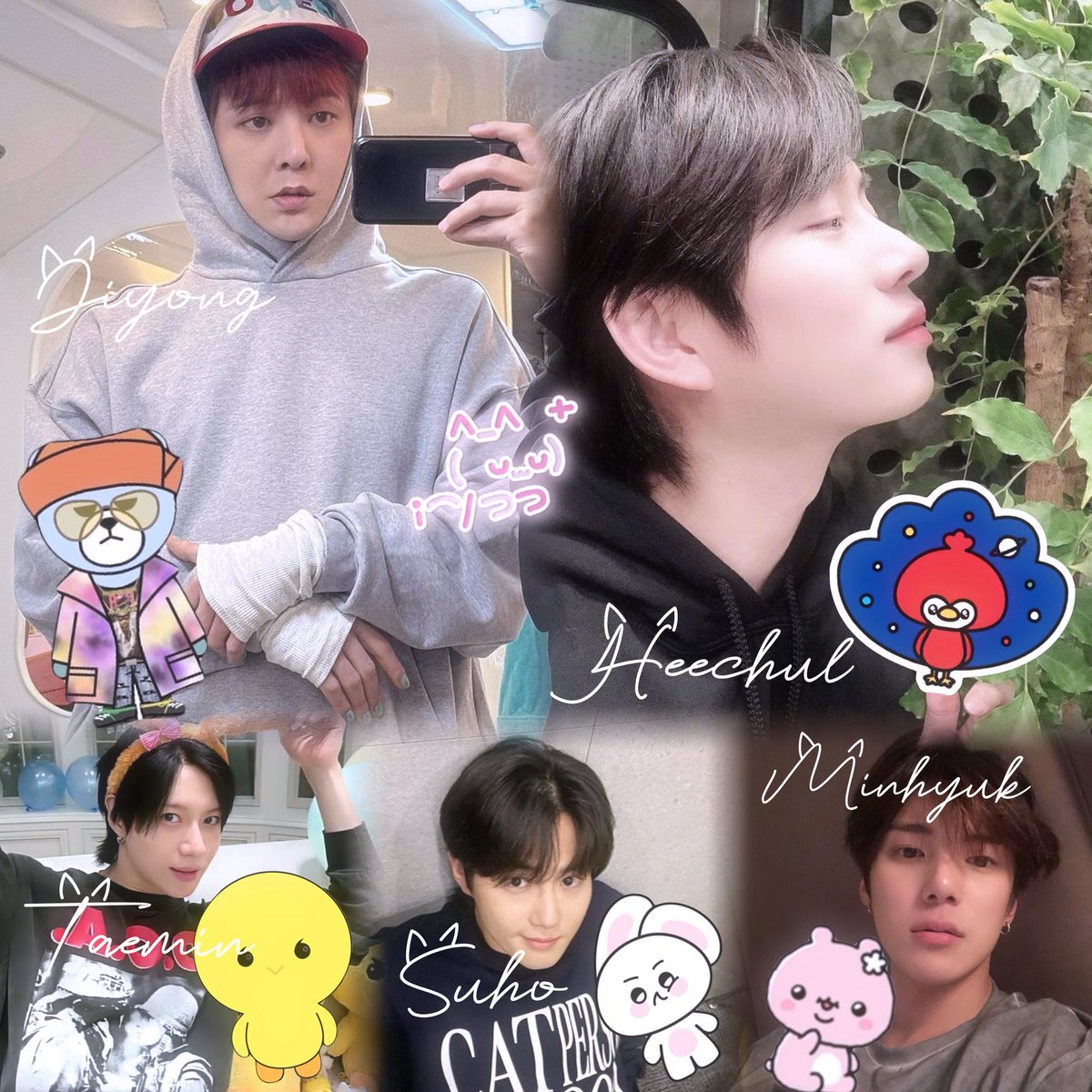 xnulzl's tweet photo. お友達探し ᯓ★

권지용🐉 김희철🐱 이태민🐤
김준면🐰 이민혁🐰🩷
ALT有り 拒否無し

♡でお迎えします(ᐢᴗ ·̫ ᴗᐢ)👍🏻
 
#VIPと繋がりたい  #シャヲルと繋がりたい  #EXOLと繋がりたい  #モンベベと繋がりたい  #ELFと繋がりたい  #KーPOP好きな人と繋がりたい https://t.co/fUYmry0Tmj