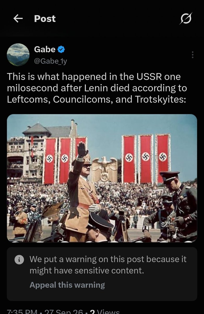 Gabe_1y's tweet photo. Fuck off https://t.co/zmVb98sjjw