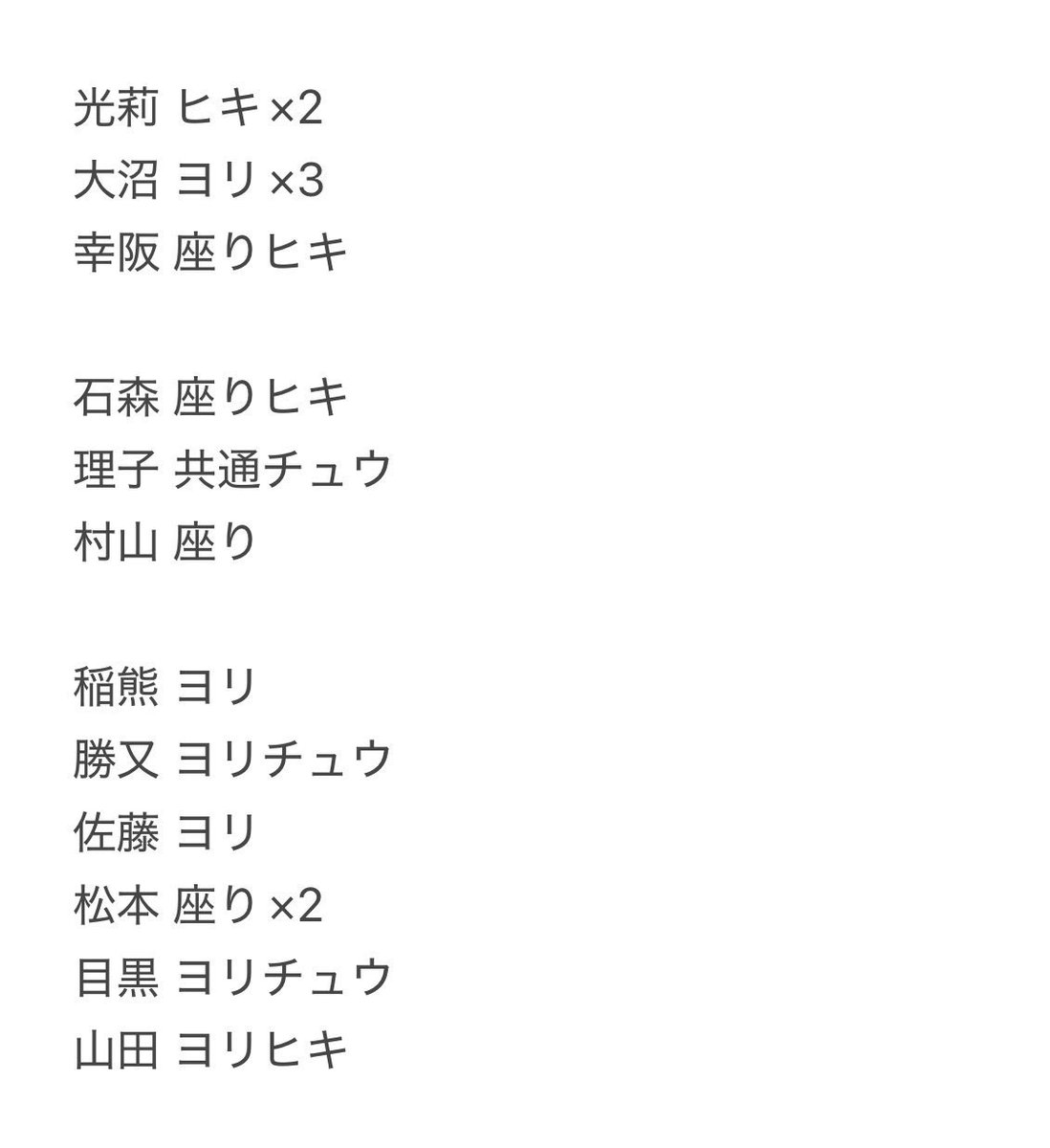 monopoly_men's tweet photo. 櫻坂46 生写真 トレード トレ

コインランドリー

提供→以下画像
希望→遠藤理子

共通衣装 座りヒキ
黒衣装    チュウヒキ

理子共通チュウは理子黒チュウとのトレード希望

29日BACKSまたは郵送でのトレード https://t.co/f9nrPA7F1c