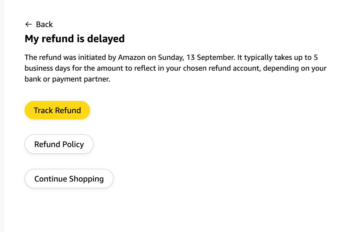 karan299's tweet photo. @AmazonHelp this is what i get from there and its already 5 days.. https://t.co/IqtIzE1scW