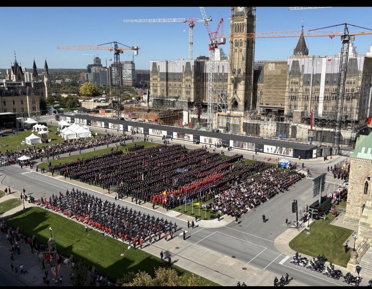 AssociationDrp's tweet photo. This morning at Parliament Hill members of @AssociationDrp and @DRPS stood shoulder to shoulder with Officers from across the country and abroad as we honoured those who paid the ultimate sacrifice for their communities.

6 names were added at the 49th Annual Canadian Police and Peace Officers Memorial in Ottawa.

- Sgt. Anais Fortin-Cozzens – Sûreté du Québec (Passed away March 31, 2026)

-Sgt. Brandon Malcolm – Ontario Provincial Police (Passed away April 27, 2026 in a single-vehicle crash)

-Cst. Tarun Bali – Ontario Provincial Police (Fatally struck by a vehicle on June 9, 2026)

-Cst. Marc Pinizzotto – Toronto Police Service (Fatally shot on June 11, 2026)

-Cst. Mohamed Benreouane – Montréal Police Service (Fatally shot on June 22, 2026)

-Nicolae Serban – Correctional Service Canada (Passed away August 6, 2026)

We mourn their loss and celebrate their lives, letting their families know their legacies will be eternal.

@CPPOM 
@PoliceAssocON
