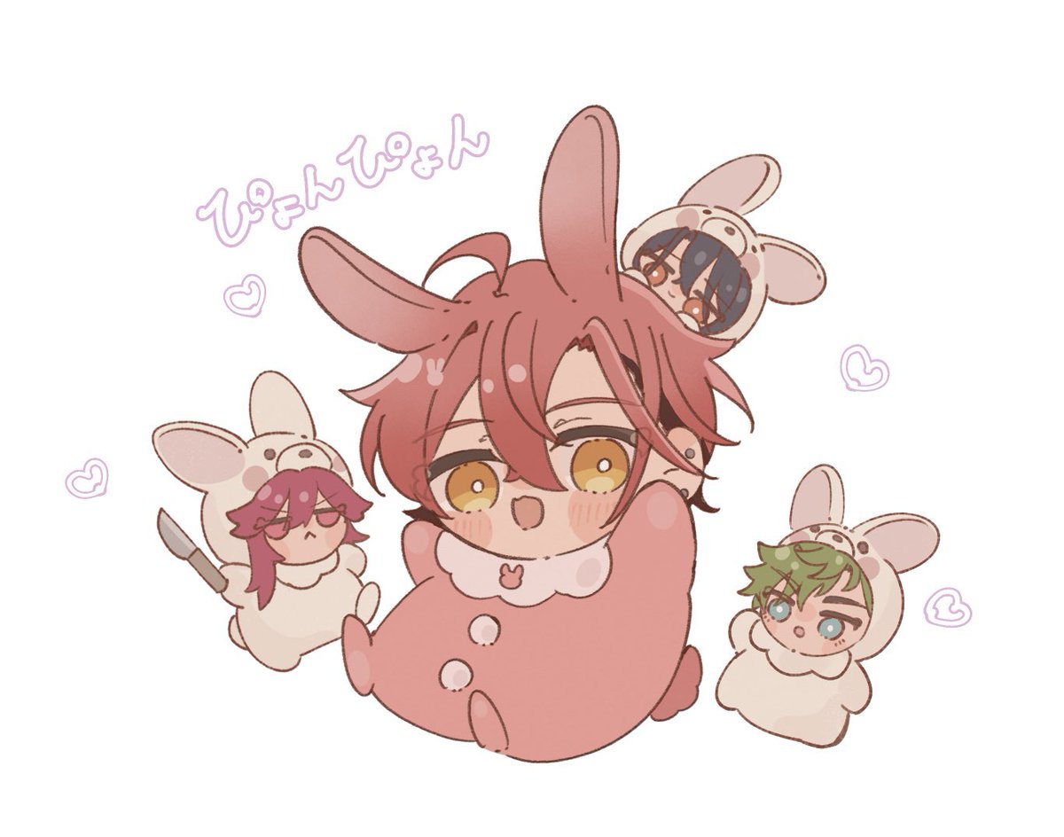 0203numa5's tweet photo. うさメロちゃんず〜🐰 https://t.co/aGpZ6oLkvB